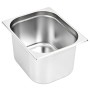 Gastronorm trays 2 units GN 1/2 200 mm stainless steel by vidaXL, Buckets for steam tables - Ref: Foro24-50890, Price: 46,91 ...