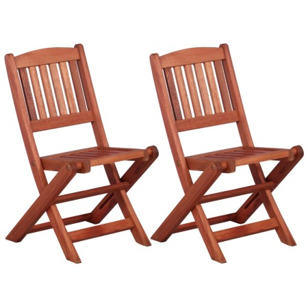 Children's dining chairs 2 pcs solid eucalyptus wood by vidaXL, Garden chairs - Ref: Foro24-45583, Price: 63,59 €, Discount: %