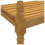 Batavia solid teak wood bench 150 cm by vidaXL, garden benches - Ref: Foro24-319147, Price: 218,59 €, Discount: %