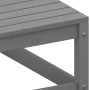 Garden furniture 3 pieces gray solid pine wood by vidaXL, Garden sets - Ref: Foro24-805702, Price: 128,73 €, Discount: %