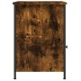 Mesitas noche 2 uds madera contrachapada roble humo 40x42x60 cm de vidaXL, Mesitas de noche - Ref: Foro24-825918, Precio: 49,...