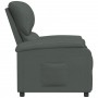 Dark Gray Fabric Recliner by vidaXL, Armchairs - Ref: Foro24-324070, Price: 211,37 €, Discount: %