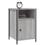 Bedside tables 2 pcs gray plywood 40x42x60 cm by vidaXL, Nightstands - Ref: Foro24-825920, Price: 68,69 €, Discount: %