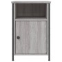 Bedside tables 2 pcs gray plywood 40x42x60 cm by vidaXL, Nightstands - Ref: Foro24-825920, Price: 68,69 €, Discount: %