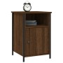 Bedside tables 2 pcs brown oak plywood 40x42x60 cm by vidaXL, Nightstands - Ref: Foro24-825922, Price: 50,31 €, Discount: %