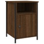 Bedside tables 2 pcs brown oak plywood 40x42x60 cm by vidaXL, Nightstands - Ref: Foro24-825922, Price: 50,31 €, Discount: %