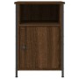 Bedside tables 2 pcs brown oak plywood 40x42x60 cm by vidaXL, Nightstands - Ref: Foro24-825922, Price: 50,31 €, Discount: %