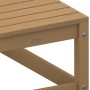 Sofá de esquina de madera maciza de pino marrón miel de vidaXL, Conjuntos de jardín - Ref: Foro24-805663, Precio: 88,04 €, De...