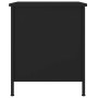 Mesitas de noche 2 uds madera de ingeniería negro 40x42x50 cm de vidaXL, Mesitas de noche - Ref: Foro24-825934, Precio: 75,98...