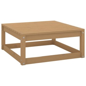 Garden footstool solid pine wood honey brown 70x70x30 cm by vidaXL, Garden sets - Ref: Foro24-805673, Price: 85,00 €, Discoun...