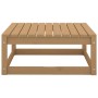 Garden footstool solid pine wood honey brown 70x70x30 cm by vidaXL, Garden sets - Ref: Foro24-805673, Price: 85,11 €, Discoun...