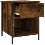 Nightstands 2 pcs engineered wood smoked oak 40x42x50 cm by vidaXL, Nightstands - Ref: Foro24-825938, Price: 50,98 €, Discoun...