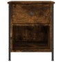 Nightstands 2 pcs engineered wood smoked oak 40x42x50 cm by vidaXL, Nightstands - Ref: Foro24-825938, Price: 50,98 €, Discoun...