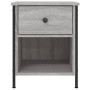 Bedside table 2 pcs Sonoma gray engineered wood 40x42x50 cm by vidaXL, Nightstands - Ref: Foro24-825940, Price: 72,96 €, Disc...