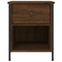 Nightstands 2 pcs oak brown engineered wood 40x42x50 cm by vidaXL, Nightstands - Ref: Foro24-825942, Price: 72,08 €, Discount: %