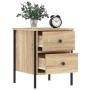 Nightstands 2 pcs engineered wood Sonoma oak 40x42x50 cm by vidaXL, Nightstands - Ref: Foro24-825986, Price: 93,85 €, Discoun...