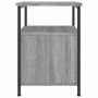 Mesitas noche 2 uds madera ingeniería gris Sonoma 34x35,5x50 cm de vidaXL, Mesitas de noche - Ref: Foro24-826020, Precio: 89,...