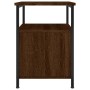 Bedside tables 2 units engineered wood brown oak 34x35.5x50cm by vidaXL, Nightstands - Ref: Foro24-826022, Price: 81,95 €, Di...