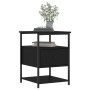 Nightstands 2 pcs engineered wood black 40x42x56 cm by vidaXL, Nightstands - Ref: Foro24-826024, Price: 89,59 €, Discount: %