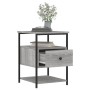 Nightstands 2 units Sonoma gray engineered wood 40x42x56 cm by vidaXL, Nightstands - Ref: Foro24-826030, Price: 71,99 €, Disc...