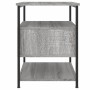 Mesitas noche 2 uds madera ingeniería gris Sonoma 40x42x56 cm de vidaXL, Mesitas de noche - Ref: Foro24-826030, Precio: 71,38...