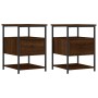 Nightstands 2 pcs oak brown engineered wood 40x42x56 cm by vidaXL, Nightstands - Ref: Foro24-826032, Price: 71,38 €, Discount: %