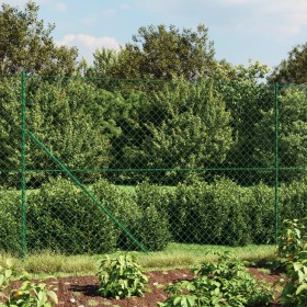 Near wire with green anchor spikes 1.6x25 m by vidaXL, fence panels - Ref: Foro24-153932, Price: 246,54 €, Discount: %