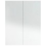 Armario de espejo de baño MDF blanco brillante 60x15x75 cm de vidaXL, Tocadores de baño - Ref: Foro24-331525, Precio: 112,64 ...