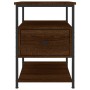 Nightstands 2 pcs oak brown engineered wood 40x42x56 cm by vidaXL, Nightstands - Ref: Foro24-826032, Price: 71,38 €, Discount: %