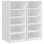 Shoe rack furniture 2 units white plywood 31.5x35x70 cm by vidaXL, Shoe racks and shoe organizers - Ref: Foro24-808982, Price...