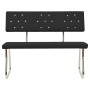 Synthetic leather bench 110 cm black by vidaXL, Dining and kitchen benches - Ref: Foro24-325855, Price: 164,99 €, Discount: %