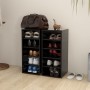 Schuhregal-Möbel, 2 Stück, schwarzes Sperrholz, 31,5 x 35 x 70 cm von vidaXL, Schuhregale und Schuhorganisatoren - Ref: Foro2...