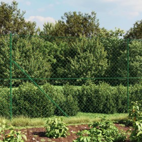 Wire fence with green flange 1.6x10 m by vidaXL, fence panels - Ref: Foro24-153940, Price: 68,99 €, Discount: %