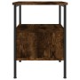 Bedside tables 2 units smoked oak engineered wood 34x36x50 cm by vidaXL, Nightstands - Ref: Foro24-826048, Price: 64,51 €, Di...