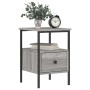 Nightstands 2 units Sonoma gray engineered wood 34x36x50 cm by vidaXL, Nightstands - Ref: Foro24-826050, Price: 74,58 €, Disc...