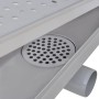 Linear shower drain 2 pcs bubble 930x140 mm stainless steel by vidaXL, Drains - Ref: Foro24-275969, Price: 90,34 €, Discount: %