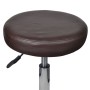 Office stools 2 pcs brown synthetic leather by vidaXL, Office chairs - Ref: Foro24-277178, Price: 94,51 €, Discount: %