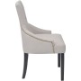 Dining chairs 6 units cream gray fabric by vidaXL, dining chairs - Ref: Foro24-272507, Price: 827,99 €, Discount: %