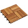 Acacia porch tiles 20 pieces 30x30 cm by vidaXL, Floors and carpets - Ref: Foro24-271792, Price: 89,07 €, Discount: %