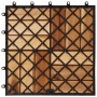 Acacia porch tiles 20 pieces 30x30 cm by vidaXL, Floors and carpets - Ref: Foro24-271792, Price: 89,07 €, Discount: %