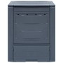 Compostadores de jardín 2 unidades gris 520 L 60x60x73 cm de vidaXL, Compostadores - Ref: Foro24-278919, Precio: 130,64 €, De...