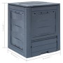 Compostadores de jardín 2 unidades gris 520 L 60x60x73 cm de vidaXL, Compostadores - Ref: Foro24-278919, Precio: 130,64 €, De...