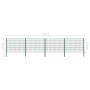 Fence panel with green iron posts 6.8x1.2 m by vidaXL, fence panels - Ref: Foro24-278664, Price: 368,64 €, Discount: %