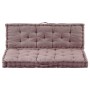 Cushions for pallet furniture 2 units cotton gray taupe by vidaXL, Cushions for chairs and sofas - Ref: Foro24-3053638, Price...