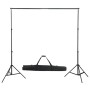 Fotostudio-Set mit Softbox-Scheinwerfern und Hintergrund von vidaXL, Blitze und Studiobeleuchtung - Ref: Foro24-3055077, Prei...