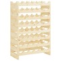 Solid pine wood bottle rack 65 x 29 x 90 cm by vidaXL, Wine racks - Ref: Foro24-327359, Price: 66,89 €, Discount: %