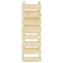 Solid pine wood bottle rack 65 x 29 x 90 cm by vidaXL, Wine racks - Ref: Foro24-327359, Price: 66,89 €, Discount: %