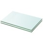 Shelves 2 units with transparent glass panel 20x25 cm by vidaXL, Shelves and shelves - Ref: Foro24-3051545, Price: 20,59 €, D...