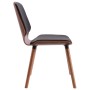 Dining chairs 4 units black synthetic leather by vidaXL, dining chairs - Ref: Foro24-3054802, Price: 484,75 €, Discount: %