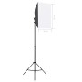 Fotostudio-Set mit Softbox-Lichtern und Hintergrund von vidaXL, Blitze und Studiobeleuchtung - Ref: Foro24-3055055, Preis: 14...